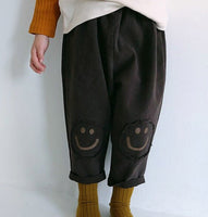Children's clothing boys smiley casual pants