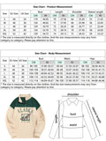 ZAFUL Fleece Hoodie for Men ALASKA Graphic Eagle Printed Sweatshirt Colorblock Vintage Streetwear Pullover Sweats Unisex Style