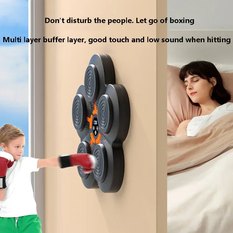 Bluetooth Boxing Wall Target Training Response Music Boxing Target