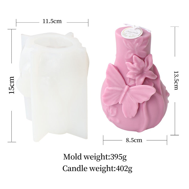 Cylindrical Candle Silicone