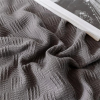 Soft Cozy 100% Cotton Throw Blanket | Thin Blanket