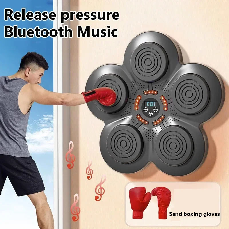 Bluetooth Boxing Wall Target Training Response Music Boxing Target