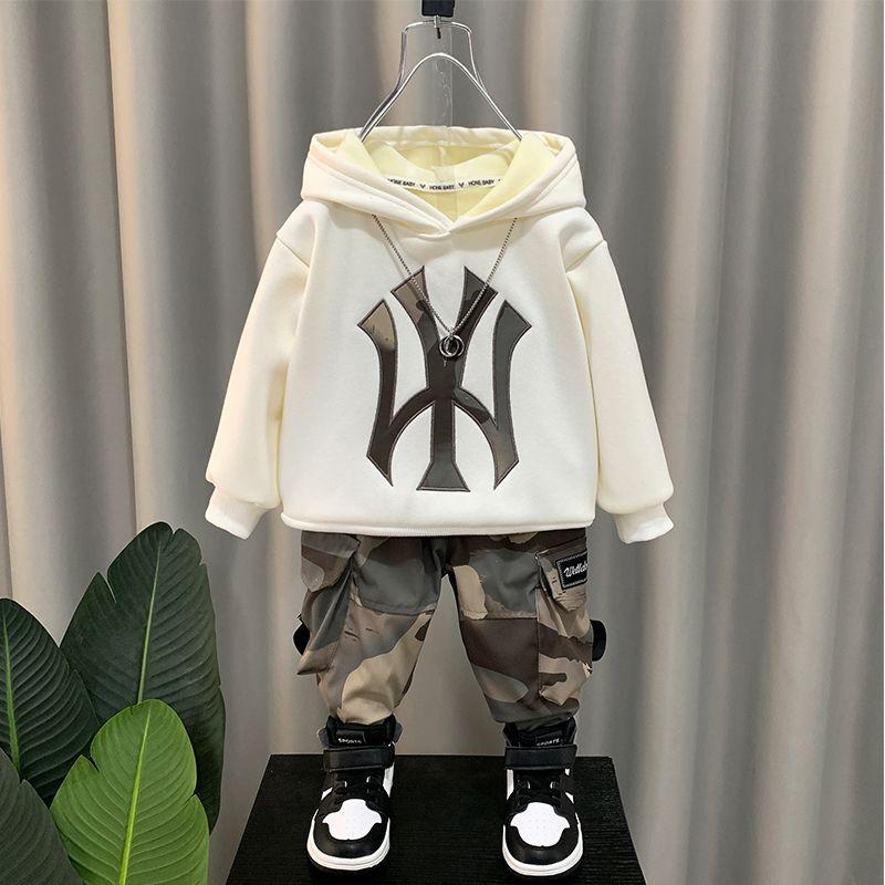 Children's Hooded Cotton Tracksuit