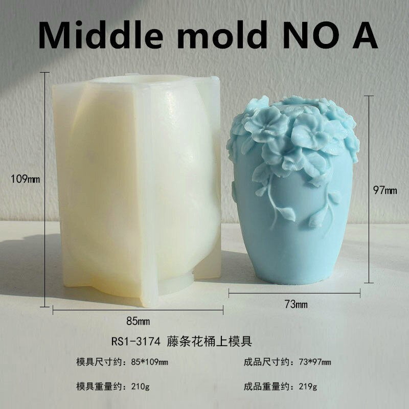 Cylindrical Candle Silicone