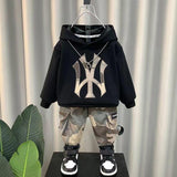 Children's Hooded Cotton Tracksuit
