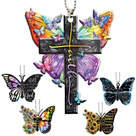 Decorative Butterfly Child Backpack Pendant